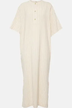 Totême Robe chemise rayée