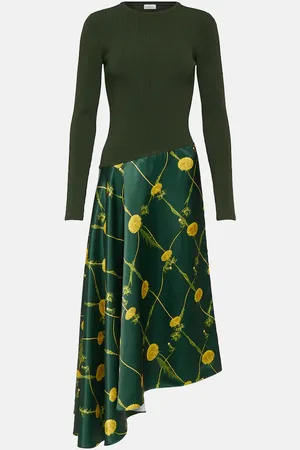 Burberry Robe midi imprimée