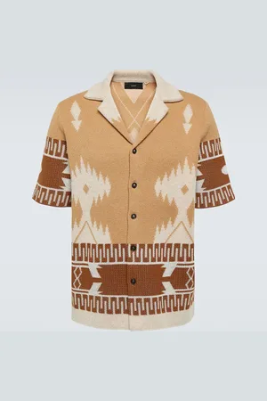 Alanui Chemise Icon Piquet en jacquard de coton