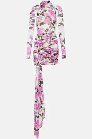 DAVID KOMA Robe à fleurs