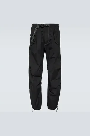 and wander Pantalon tapered à taille mi-haute