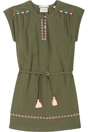 Scotch&Soda Robe Neon Pop brodée en coton