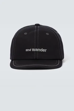 and wander Casquette en coton à logo