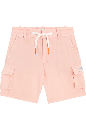 Scotch&Soda Short cargo en coton et lin