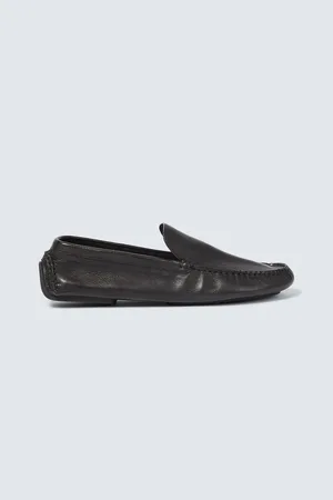 The Row Mocassins Lucca en cuir