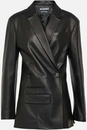 Jacquemus Blazer La Veste Tibau en cuir
