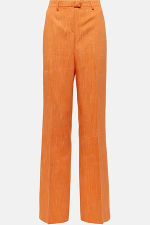 Etro Pantalon droit à taille haute
