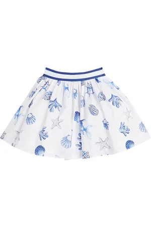 MONNALISA Jupe imprimée en coton