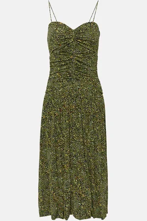 Isabel Marant Robe midi Elisabeth imprimée