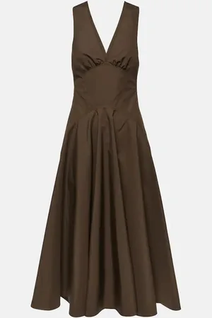 Alaïa Alaïa Robe midi en coton