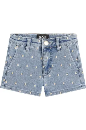 Molo Short Alvira brodé en jean