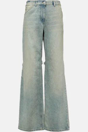 Courrèges Courrèges Jean ample Sailor à taille mi-haute