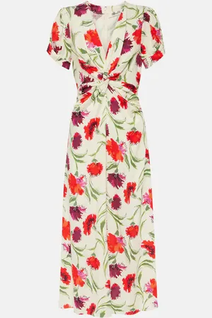 Diane von Furstenberg Robe midi Clark à fleurs