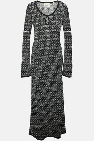 Isabel Marant Robe longue en coton mélangé