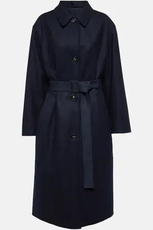 Loro Piana Manteau Yudaki en laine, coton et cachemire