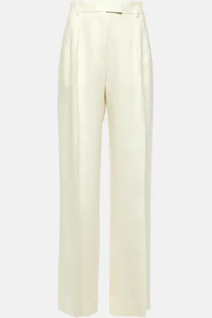 The Row Pantalon ample Antone en lin