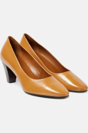 The Row Escarpins Charlotte en cuir