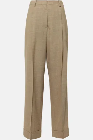 The Row Pantalon ample Tor en laine vierge