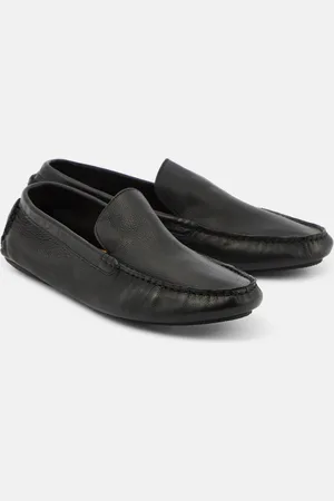 The Row Mocassins Lucca en cuir