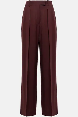 The Row Pantalon ample Antone en laine vierge