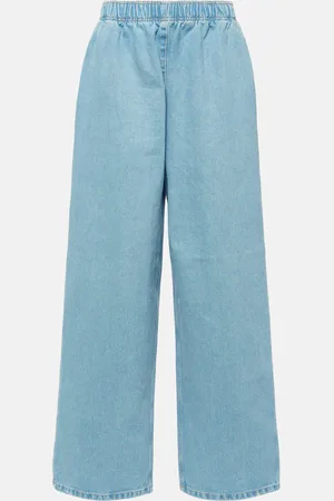 Prada Jean ample à logo