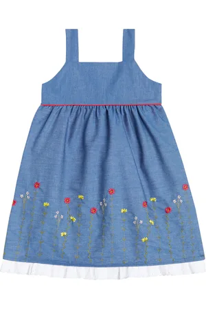 La Coqueta Robe Clementina brodée en coton