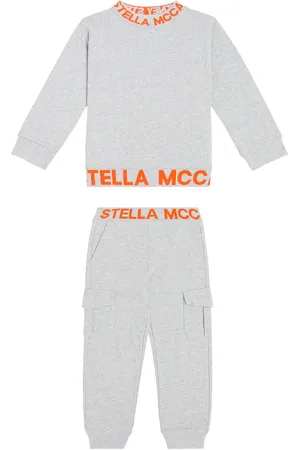 Stella McCartney Ensemble de survêtement en coton à logo