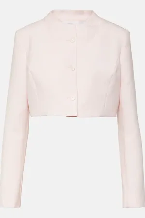 COPERNI Veste raccourcie Trompe l’Oeil en laine vierge