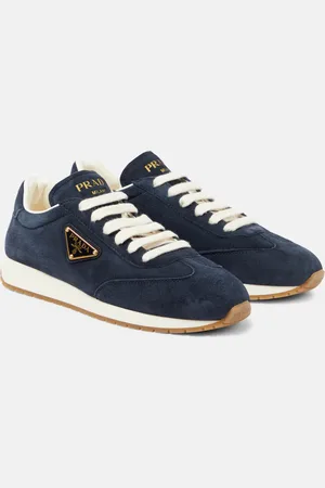Prada Baskets Rank en daim