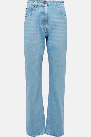 Prada Jean droit à taille haute
