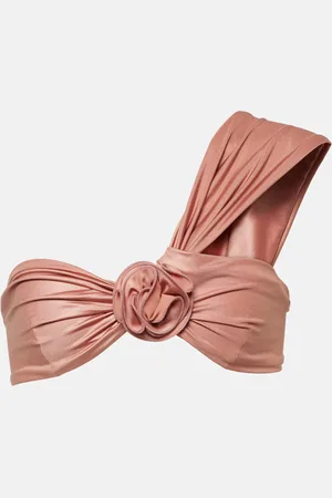 MAGDA BUTRYM Haut de bikini à fleur