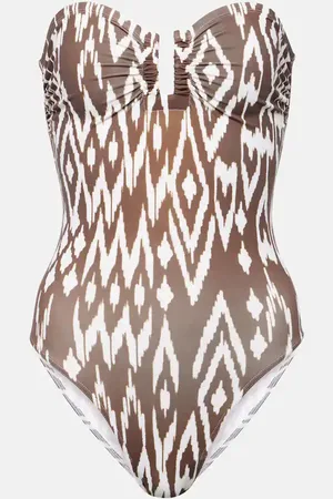 ERES Maillot de bain bustier Warm imprimé