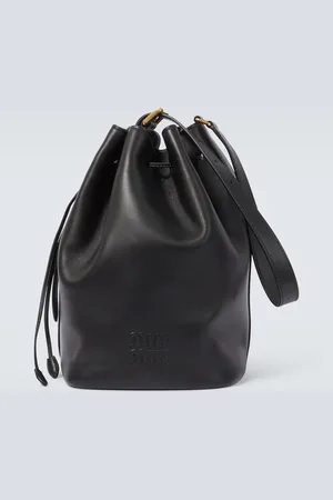 Miu Miu Sac seau en cuir à logo