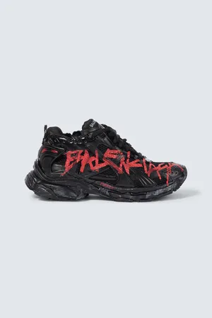 Balenciaga Baskets Runner Graffiti imprimée