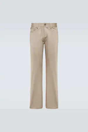 Ami Pantalon droit en satin de coton