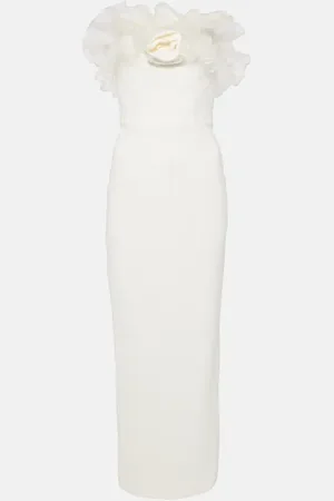 Alessandra Rich Robe longue bustier