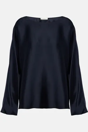 The Row Blouse Dylia en satin de soie