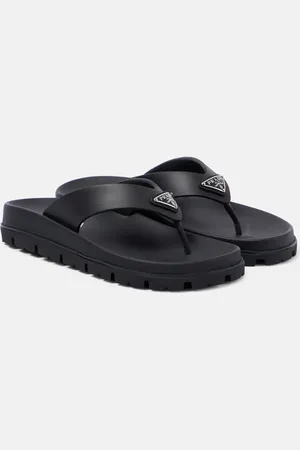 Prada Tongs Soft Cage en vinyle