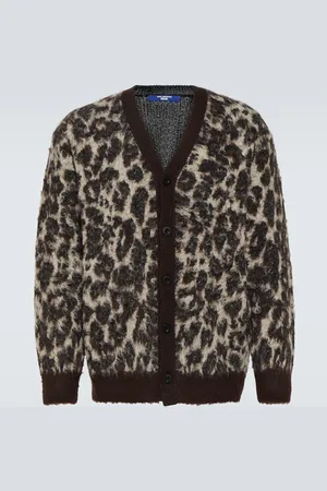 JUNYA WATANABE Cardigan imprimé en jacquard