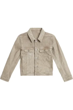 Rick Owens Veste Lido Trucker en coton mélangé