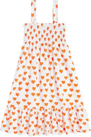 Tiny Cottons Robe Hearts en coton
