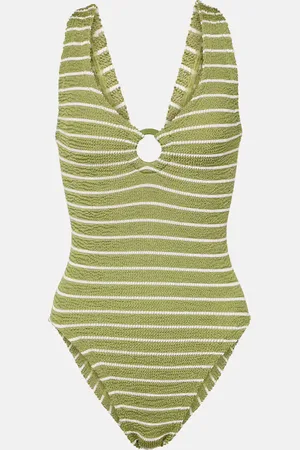 Hunza G Maillot de bain Celine rayé