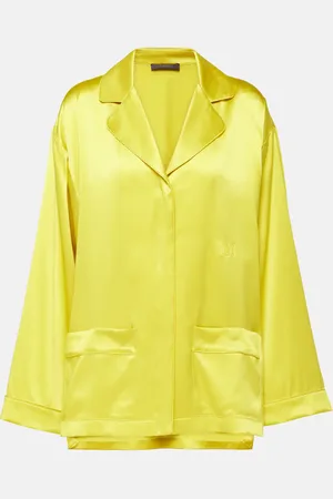 Max Mara Chemise de pyjama Elegante Vasaio en soie