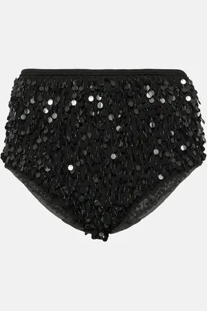 Maison Margiela Culotte en soie à sequins
