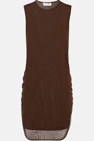 Saint Laurent Robe en tulle