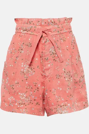 Isabel Marant Short Ceyane imprimé en coton et soie