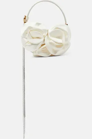 MAGDA BUTRYM Sac Vesna Micro en satin à fleurs