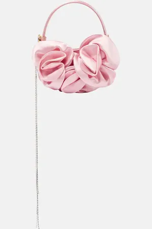 MAGDA BUTRYM Sac Vesna Micro en satin à fleurs