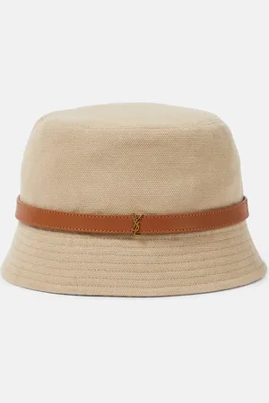 Saint Laurent Chapeau bob Cassandre en toile