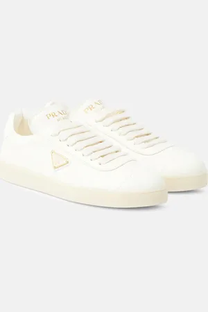 Prada Baskets Lane en cuir